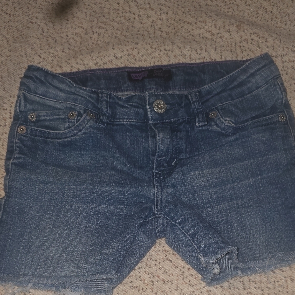 Levi's Blue Denim Leggings